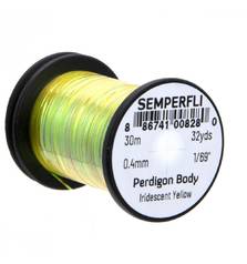 SEMPERFLI PERDIGON BODY 30m 0,4mm #IRIDESCENT YELLOW