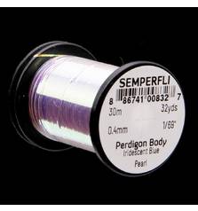 SEMPERFLI PERDIGON BODY 30m 0,4mm #IRIDESCENT BLUE PEARL