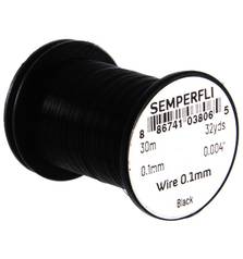 SEMPERFLI WIRE 0,1mm #BLACK