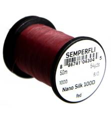 SEMPERFLI NANO SILK 100D 50m 6/0 #RED