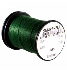 SEMPERFLI FLOSS 2/0 #DARK GREEN