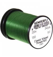 SEMPERFLI WAXED THREAD 8/0 #GREEN