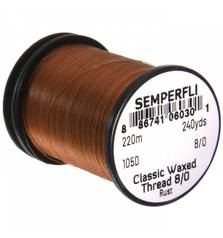 SEMPERFLI WAXED THREAD 8/0 #RUST