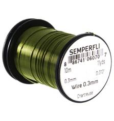 SEMPERFLI TYING WIRE 0,3mm #CHARTREUSE