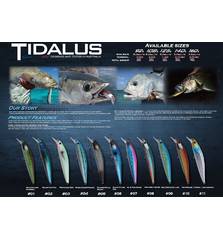 OCEANS LEGACY TIDALUS MINNOW 140mm SINKING casting + trolling up to 8kn 50g