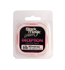 BLACK MAGIC LEADER ULTRA PINK TIPPET 80m