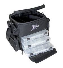BLACK MAGIC TACKLE BAG W BOXES