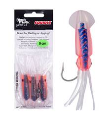 BLACK MAGIC SQUIDLY 9CM #BLUE ORANGE