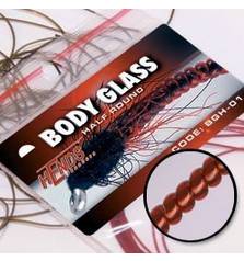 HENDS BODY GLASS ROUND Red