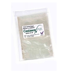 CASTAWAY PVA SOLID BAGS 80mm x 130mm 25kos