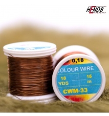 HENDS COLOUR WIRE BROWN