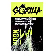 GORILLA PREMIUM TWIN ASSIST GLOW JIGING HOOK
