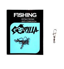 GORILLA EXTRA STRONG SNAP+SWIVEL 5PCS