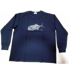 FISHERMAN DRY LONG SLEEVE SHIRT GT NAVY