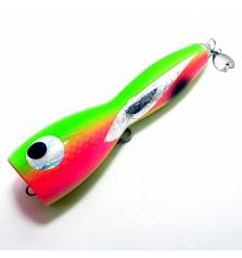 FISHERMAN S-POP 170 BIG HEAD 20cm 170g #FLUO GREEN PINK