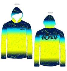 GORILLA PERFORMANCE HOODIE SHIRT DORADO