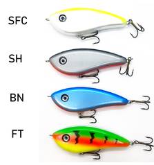NESA LURES KASSIN JERKBAIT 12 CM