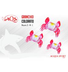 AQS SOFT SILICONE CRAB M RED