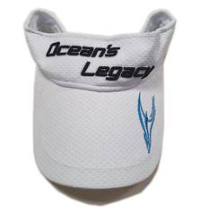 OCEANS LEGACY SUN VISOR #WHITE