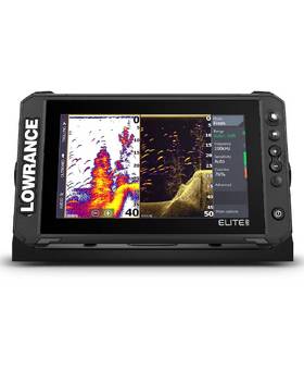 LOWRANCE ELITE FS 9 - XSONIC AIRMAR TM150M 300W 95-155A kHz- NAVIONICS Adiatic sea card