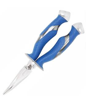 CUDA TITANIUM 8.5 INCH BONDED BENT NEEDLE NOSE PLIERS