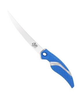 CUDA TITANIUM BONDED 6IN CURVED BONING KNIFE