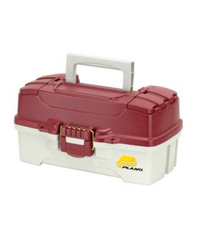 PLANO ONE-TRAY TACKLE BOX RED/OFF-WHITE