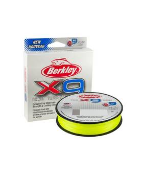 BERKLEY X9 BRAID 300M FLAME GREEN