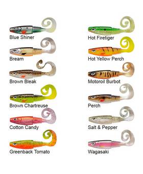 BERKLEY SICK CULR SHAD 12CM