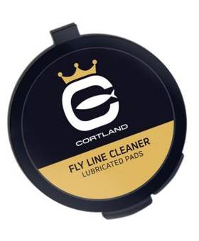 CORTLAND FLY LINE CLEANER LUBRICATED PADS