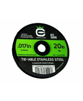 CORTLAND TIE-ABLE STAINLESS STEEL LEADER 4.5M