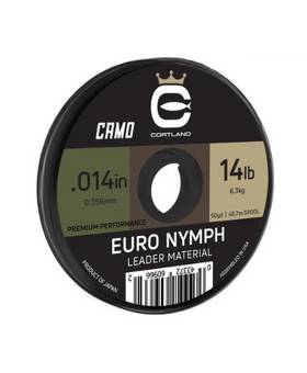 CORTLAND EURO NYMPH LEADER CAMO 50yd