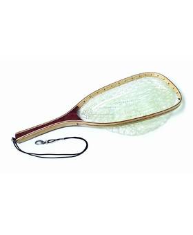 EAGLE CLAW DELUXE WOOD TROUT NET W/RUBBERIZED NTRTR