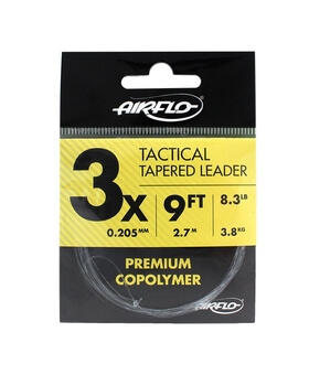 AIRFLO TACTICAL TAPERED LEADER 9ft