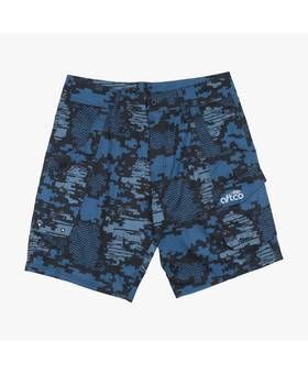 AFTCO TACTICAL NAVY DIGI CAMO SHORTS