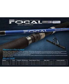 OCEANS LEGACY FOCAL SPIN DUAL COMBAT S722L 20-40g, PE 2