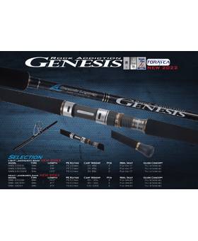 OCEANS LEGACY GENESIS ROCK ADDICTION 1002M 60-120g PE5