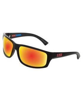 PELAGIC POLARIZED SUNGLASSES CRUZER GLOSS BLACK/SUNRISE