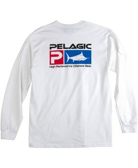 PELAGIC DELUXE LONG SLEEVE WHITE