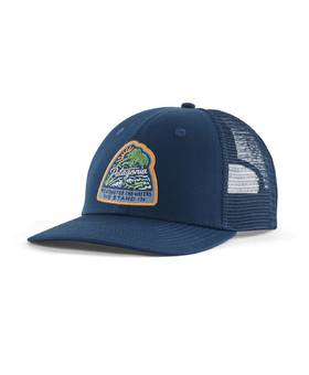 PATAGONIA TAKE A STAND TRUCKER HAT TIDEPOOL BLUE