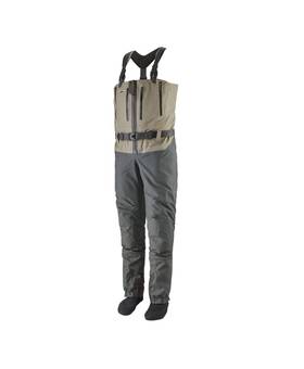 PATAGONIA MENS SWIFTCURRENT EXPEDITION ZIP-FRONT WADERS RIVER ROCK GREEN