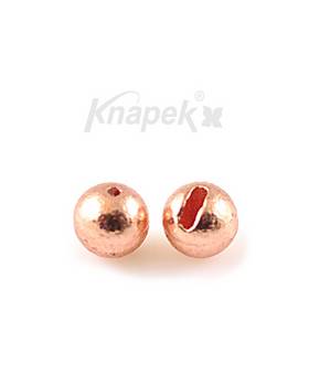 KNAPEK TUNGSTEN BEADS SLOTTED K+ 2mm 10pcs COPPER