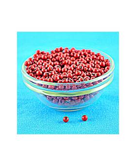 KNAPEK TUNGSTEN BEADS SLOTTED K+ 3.5mm 10pcs RED ORANGE