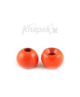 KNAPEK TUNGSTEN BEADS REGULAR 1.5mm 10pcs FLUO ORANGE