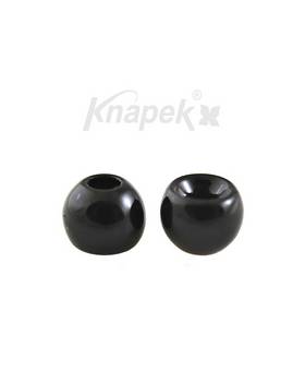 KNAPEK TUNGSTEN BEADS REGULAR 2.8mm 10pcs BLACK