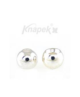 KNAPEK BRASS BEADS REGULAR 1.5mm SILVER 20pcs