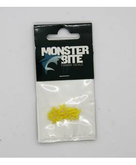 MONSTER BITE BOILIE SCREW CLIP YELLOW