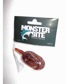 MONSTER BITE METHOD FEEDER FLAT BROWN