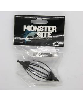 MONSTER BITE WIRECAGE FEEDER 25g BLACK