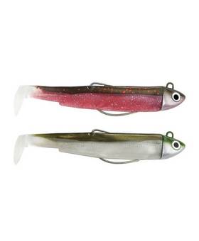 FIIISH BLACK MINNOW DOUBLE COMBO SEARCH 70mm 4.5g #ROSE/KAKI